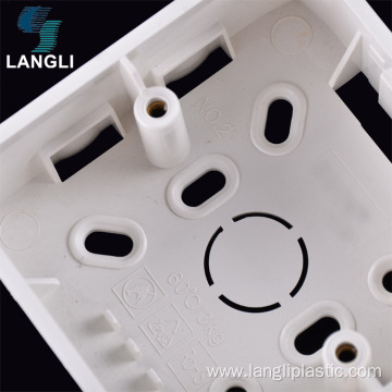 Fire Resistance Electrical Plastic PVC Switch box